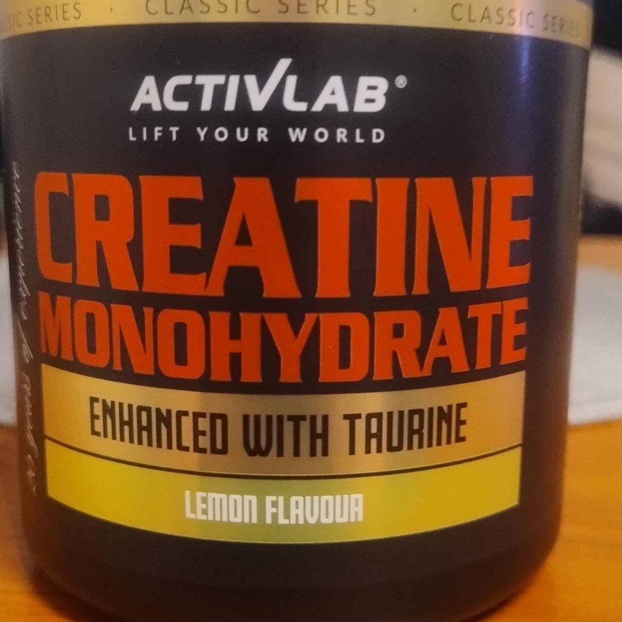 Zdjęcia - Creatine monohydrate lemon flavour Activlab
