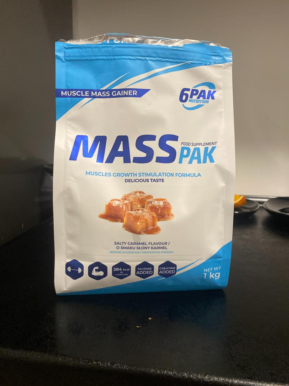 Zdjęcia - Mass pak salty caramelm 6Pak nutrition