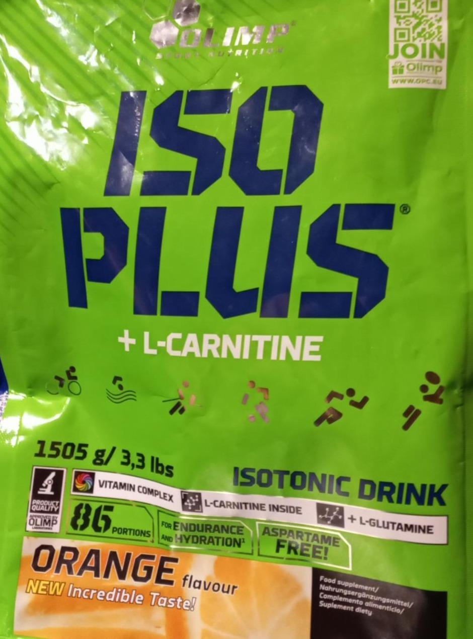 Zdjęcia - Iso plus L-carnitine orange flavour Olimp