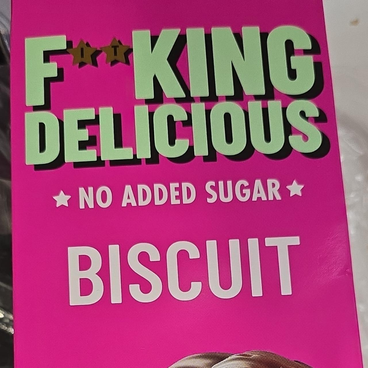 Zdjęcia - F**king delicious no added sugar biscuit raspberry chocolate flavor Allnutrition