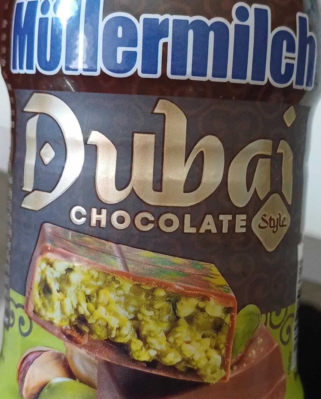 Zdjęcia - Müllermilch Dubai Chocolate Müller