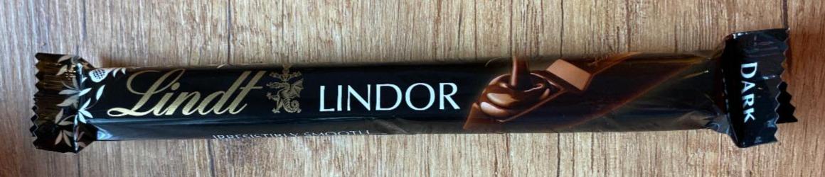 Zdjęcia - Lindt Lindor Czekolada gorzka z delikatnie rozpływającym się nadzieniem 37 g