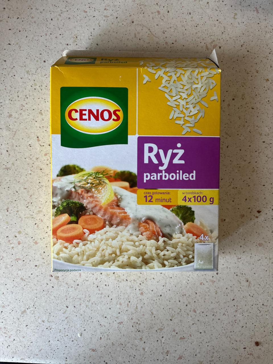 Zdjęcia - Cenos Ryż parboiled 800 g (8 torebek)