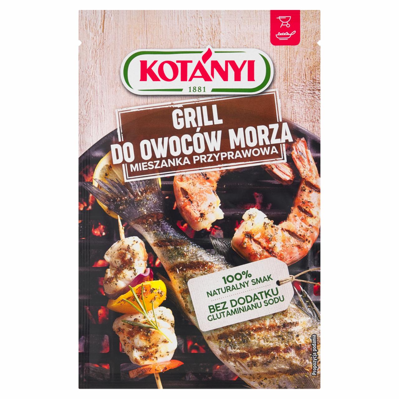 Zdjęcia - Kotányi Mieszanka przyprawowa grill do owoców morza 20 g
