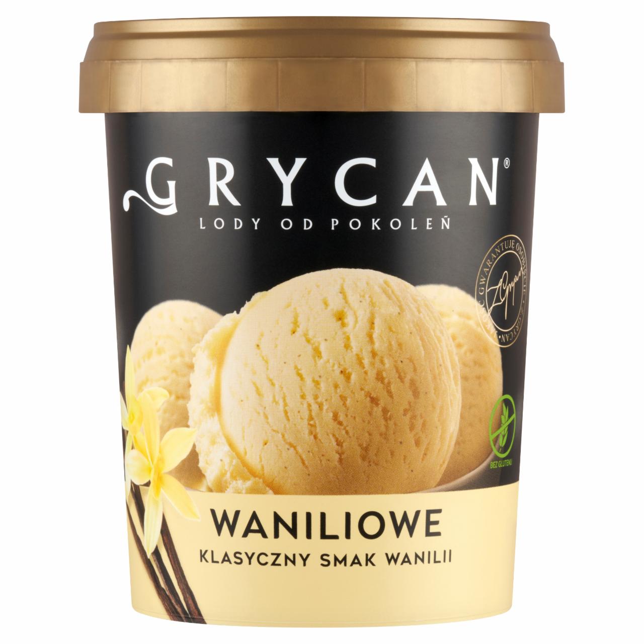 Zdjęcia - Grycan Lody waniliowe 500 ml