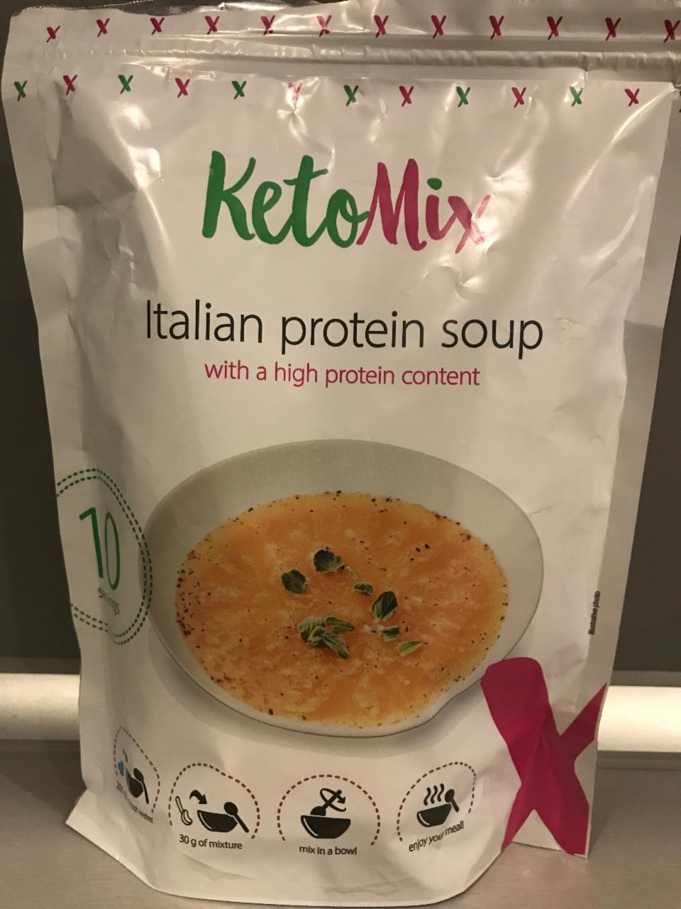 Zdjęcia - Italian protein soup Ketomix