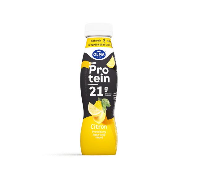 Zdjęcia - High protein citron proteinový jogurtový nápoj Olma