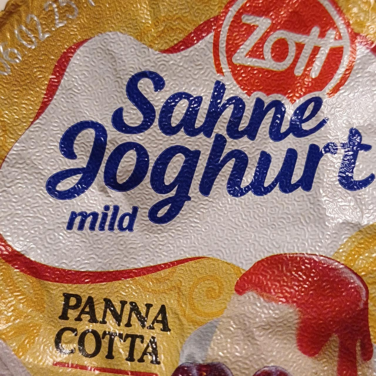 Zdjęcia - Sohne Joghurt panna cotta kirsche Zott