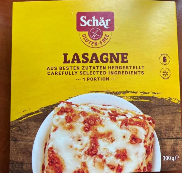 Zdjęcia - Schär Bezglutenowa lazania po bolońsku 300 g