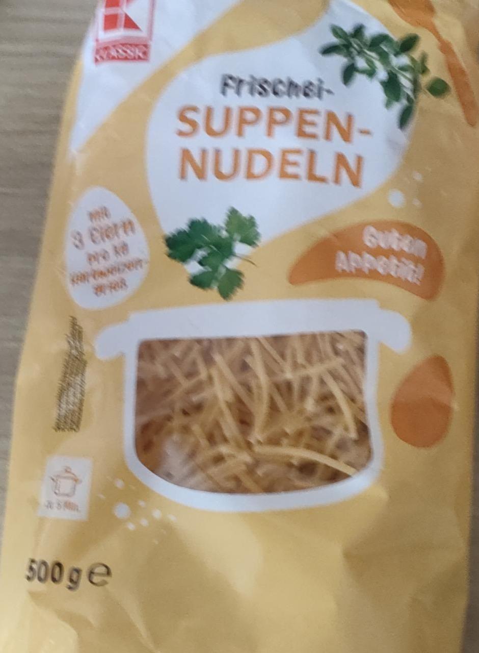 Zdjęcia - Frischeisuppennudeln K-Classic