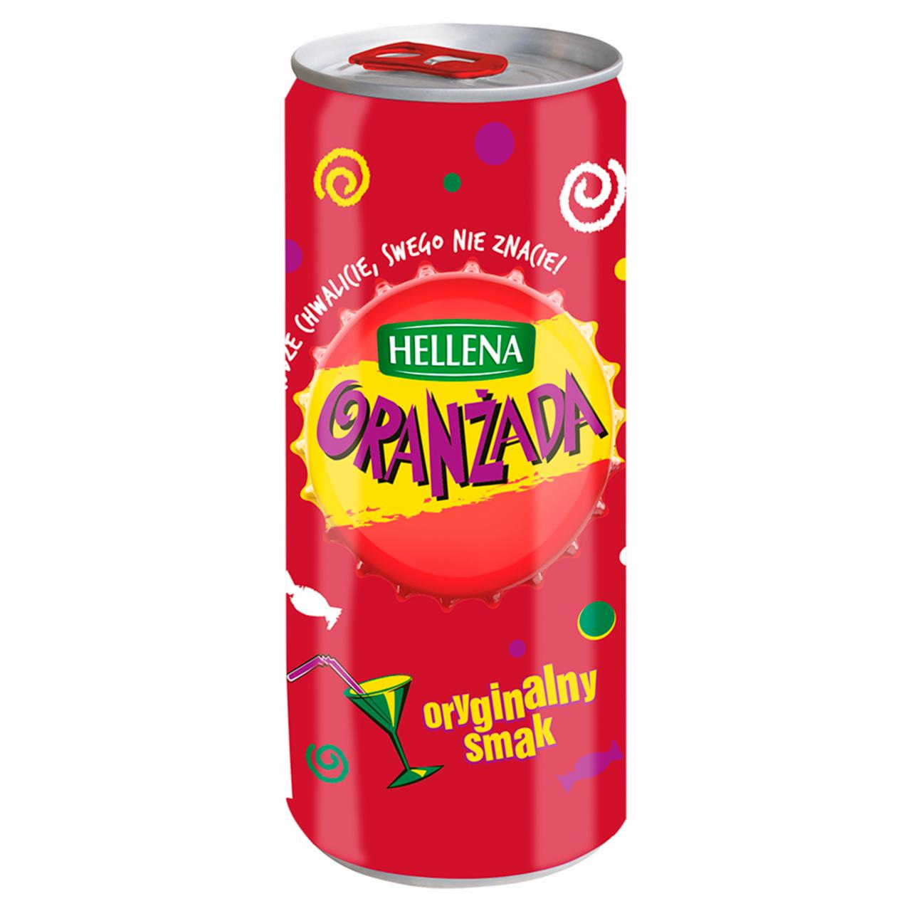 Zdjęcia - Hellena Oranżada czerwona 330 ml