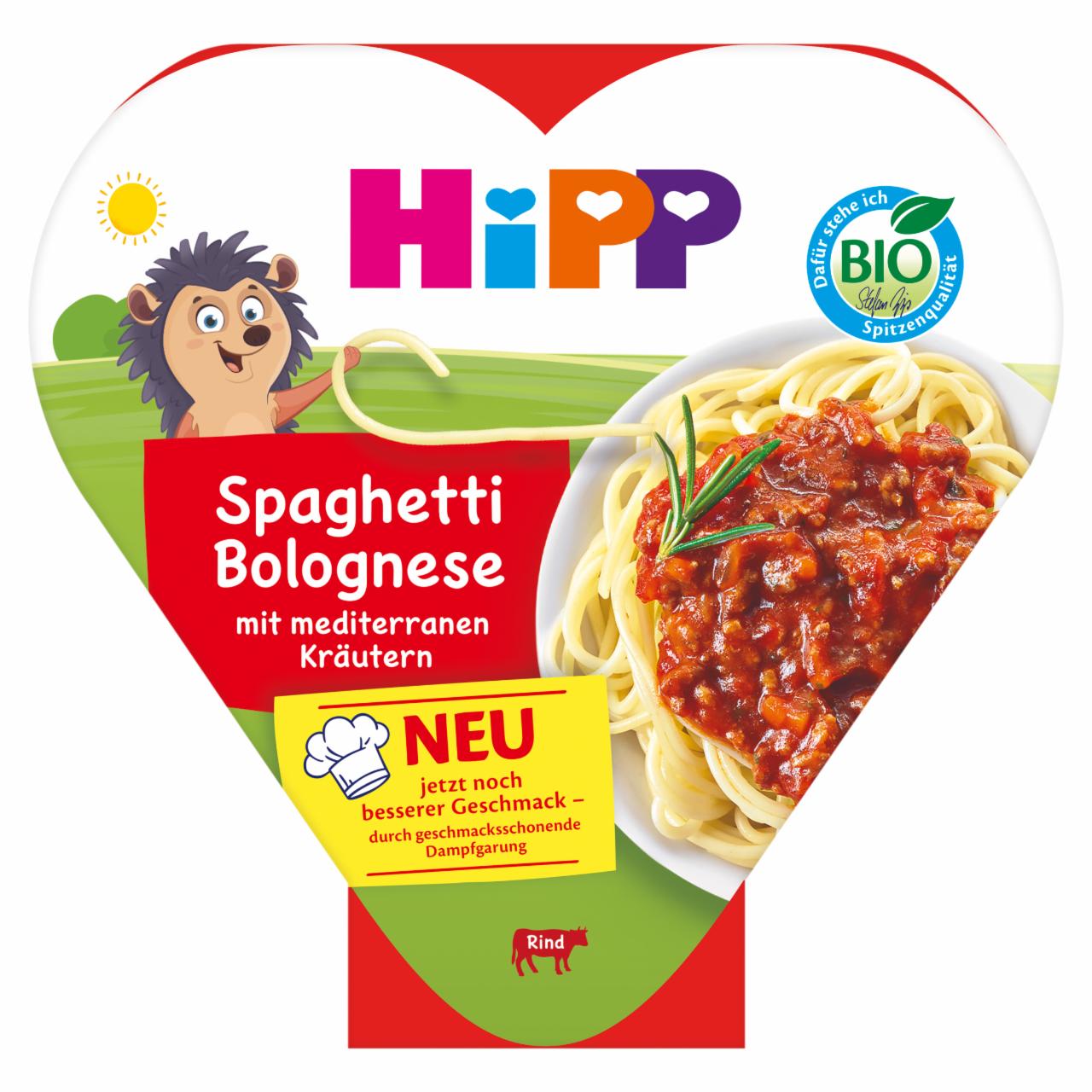 Zdjęcia - HiPP BIO Spaghetti bolognese po 1. roku 250 g