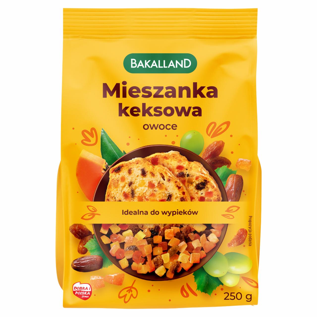 Zdjęcia - Bakalland Mieszanka keksowa owoce 250 g