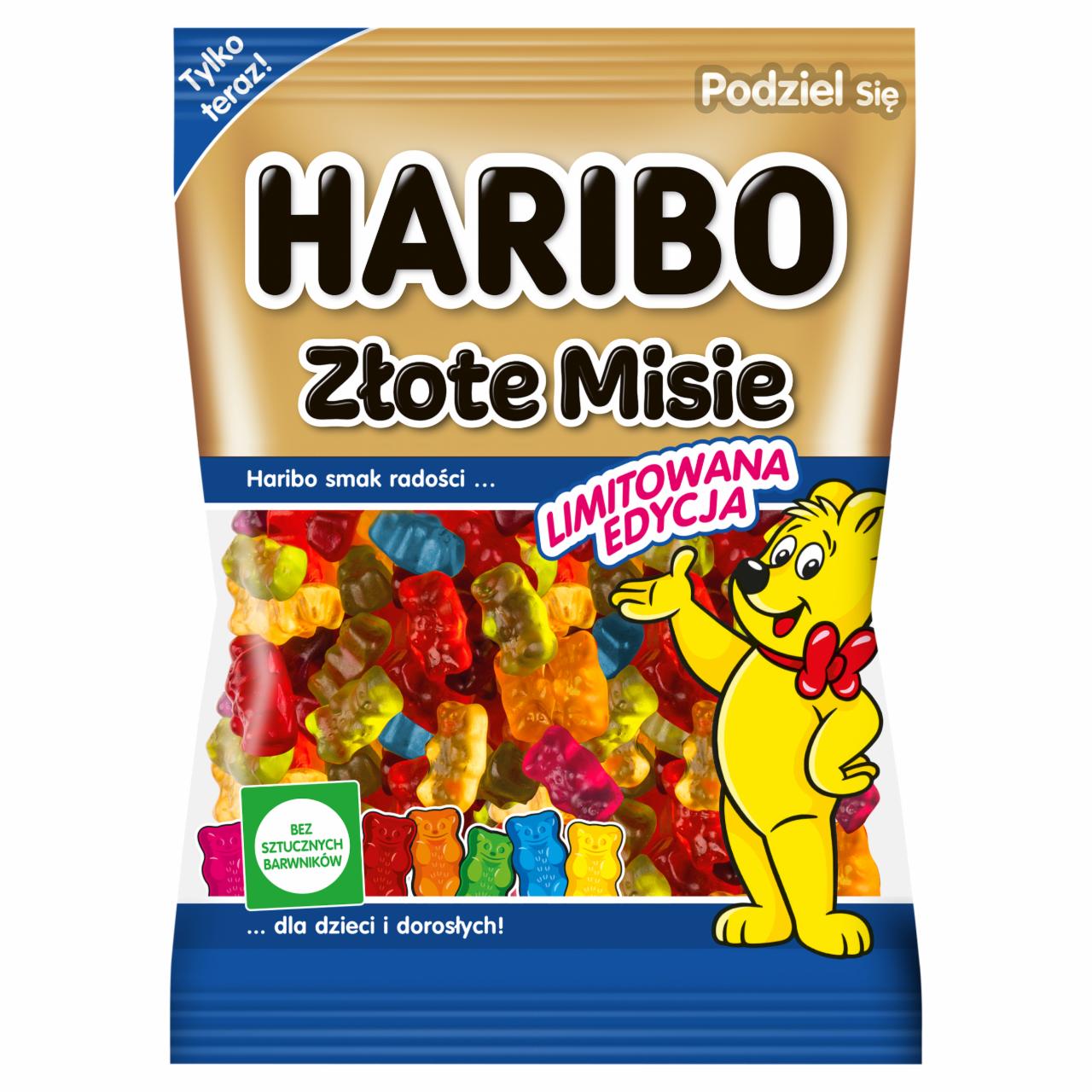 Zdjęcia - Haribo Złote Misie Żelki o smaku owocowym 175 g