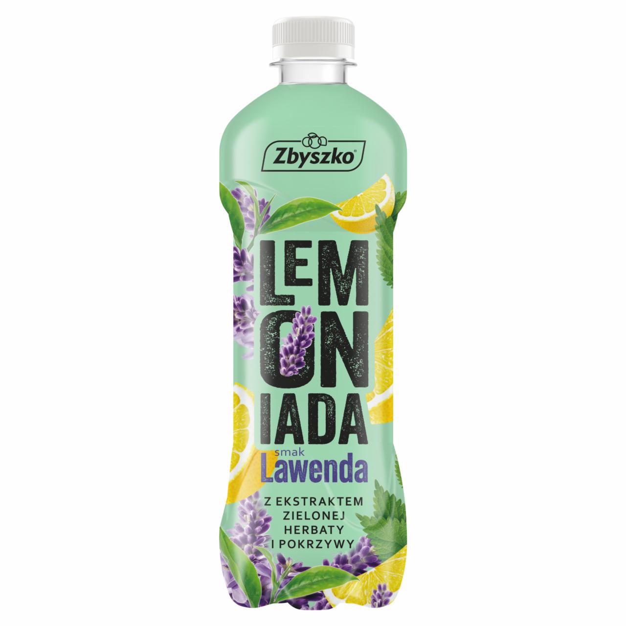 Zdjęcia - Zbyszko Lemoniada smak lawenda z ekstraktem zielonej herbaty i pokrzywy 555 ml
