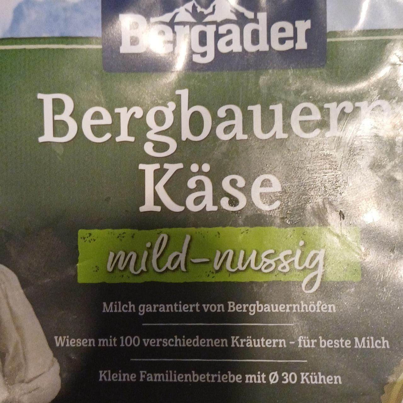 Zdjęcia - Bergauern käse mild nussig Bergader