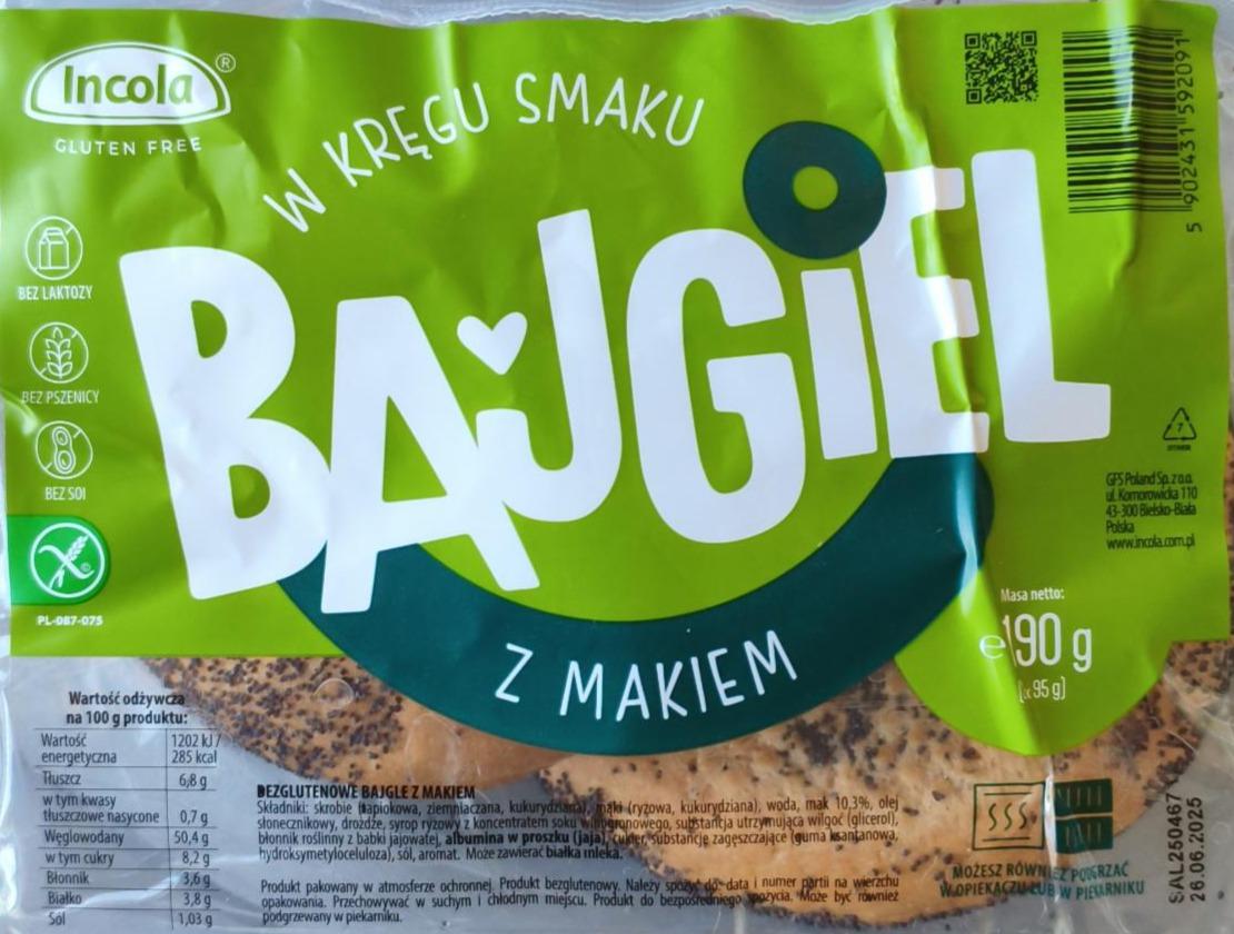 Zdjęcia - Bajgiel z makiem Incola