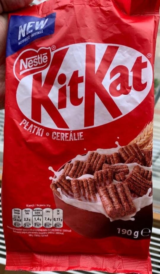 Zdjęcia - Nestlé KitKat Płatki śniadaniowe o smaku kakaowym 190 g