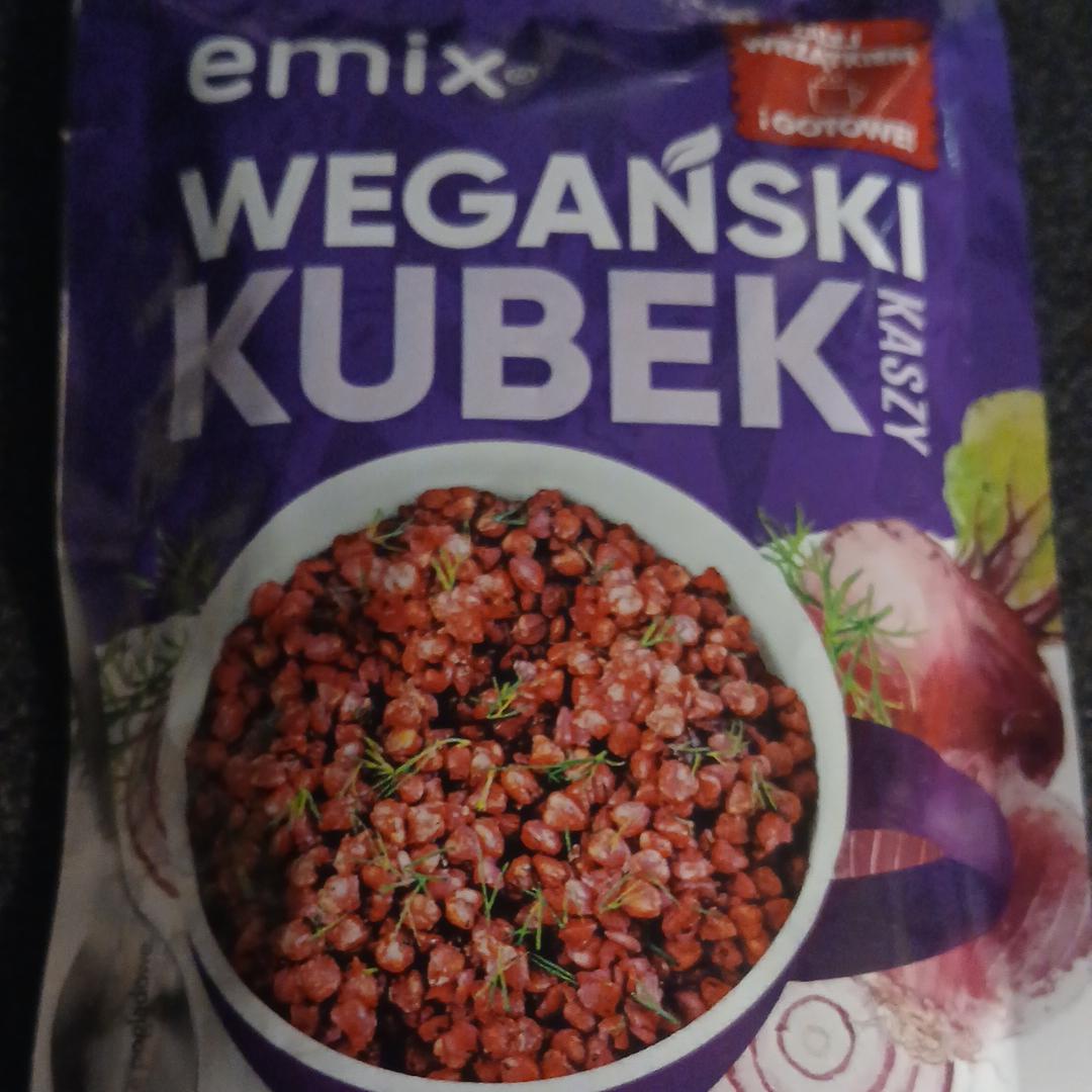 Zdjęcia - Wegański kubek kaszy emix