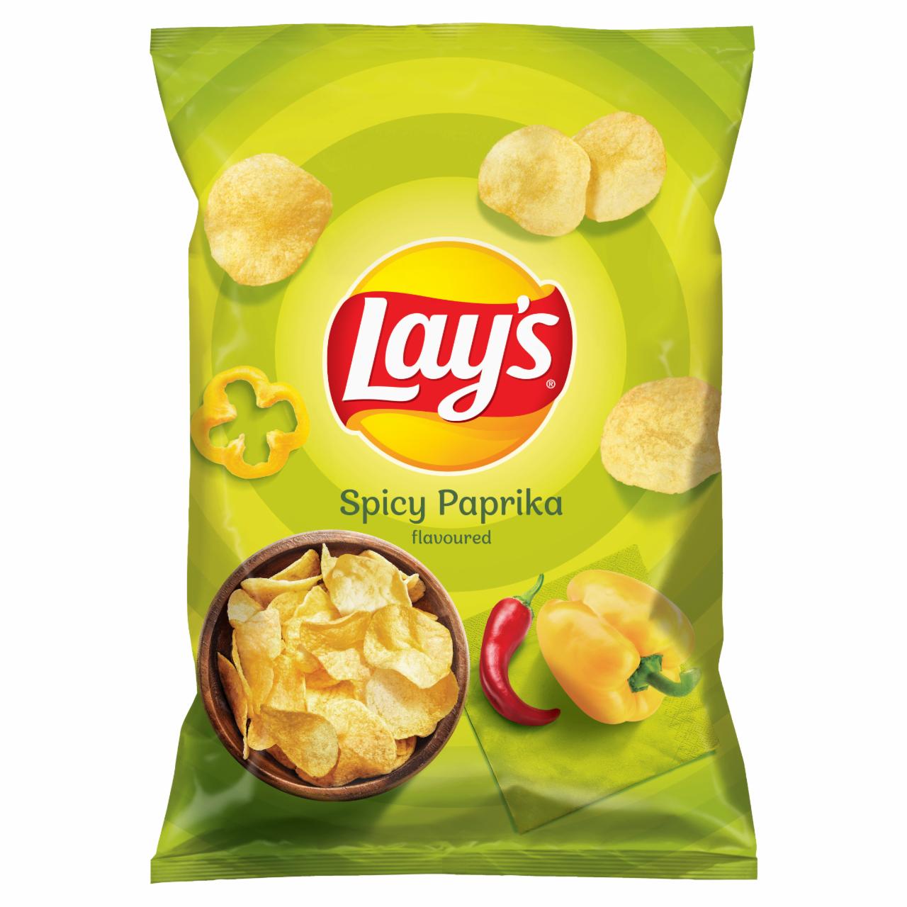 Zdjęcia - Chipsy spicy paprika Lay's
