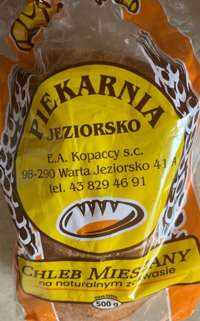 Zdjęcia - Chleb mieszany na naturalnym zakwasie Piekarnia Jeziorsko