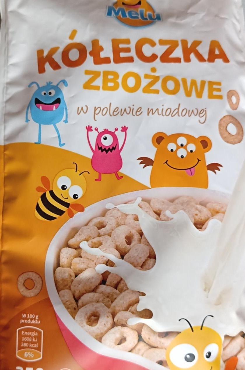 Zdjęcia - Kółeczka zbożowe w połowie miodowej Melu
