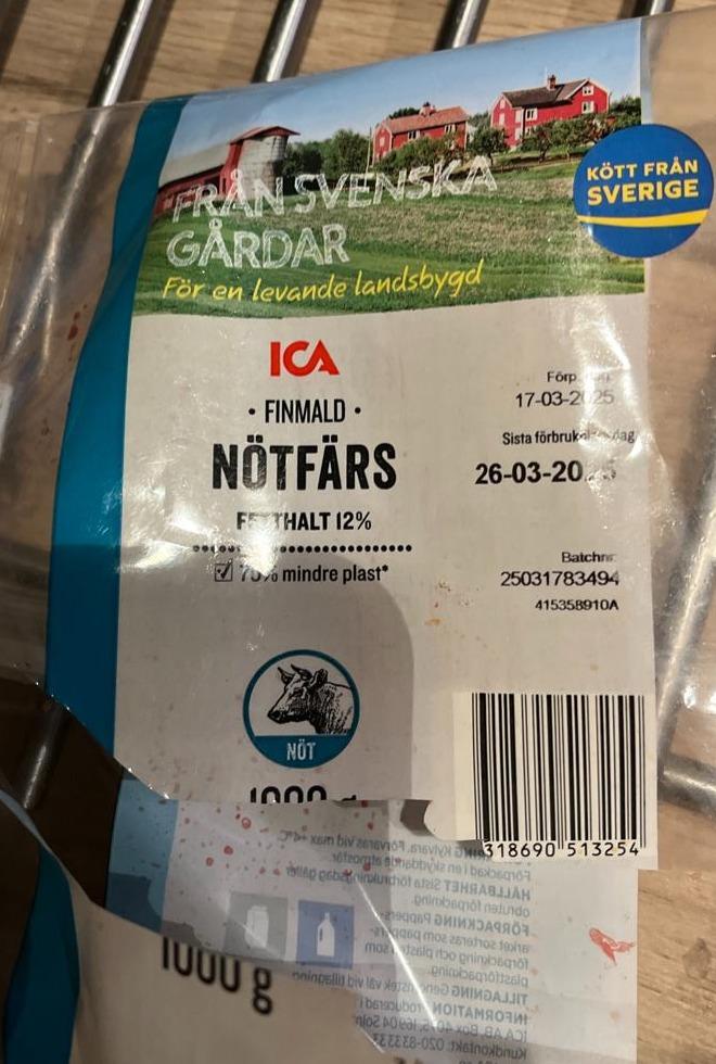 Zdjęcia - Nötfärs ICA