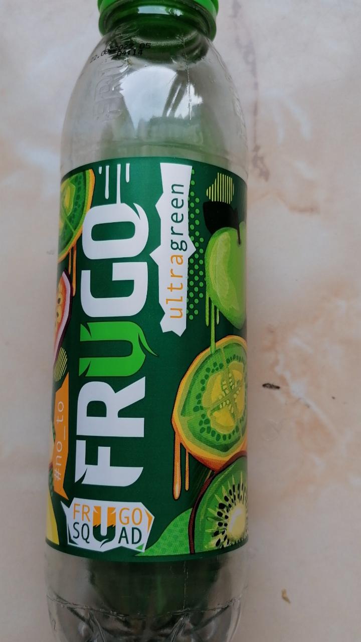 Zdjęcia - Frugo Ultragreen Napój wieloowocowy niegazowany 500 ml