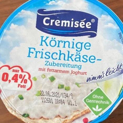 Zdjęcia - Körnige frischkäse zubereitung Cremisee