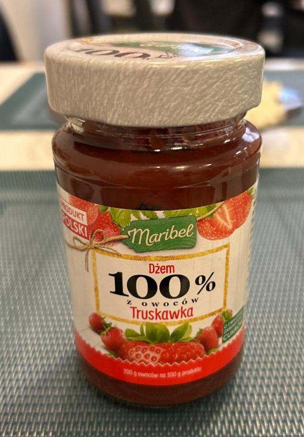 Zdjęcia - Dżem 100% z owoców Truskawka Maribel