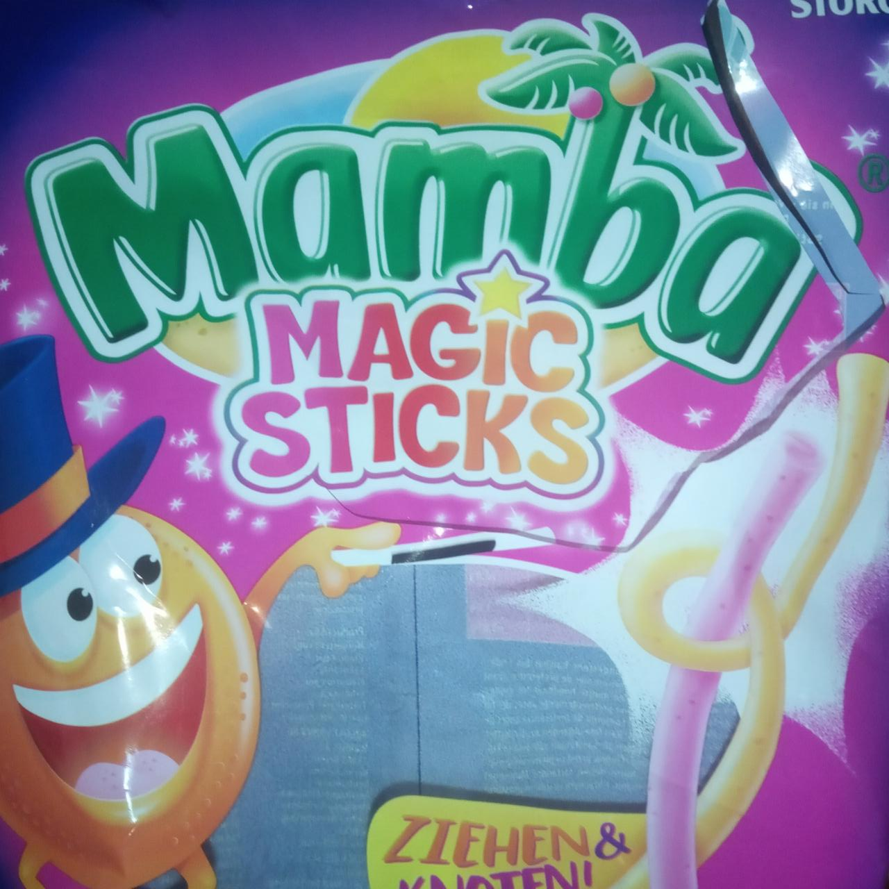 Zdjęcia - Mamba Magic Sticks Gumy rozpuszczalne o smakach owocowych 150 g