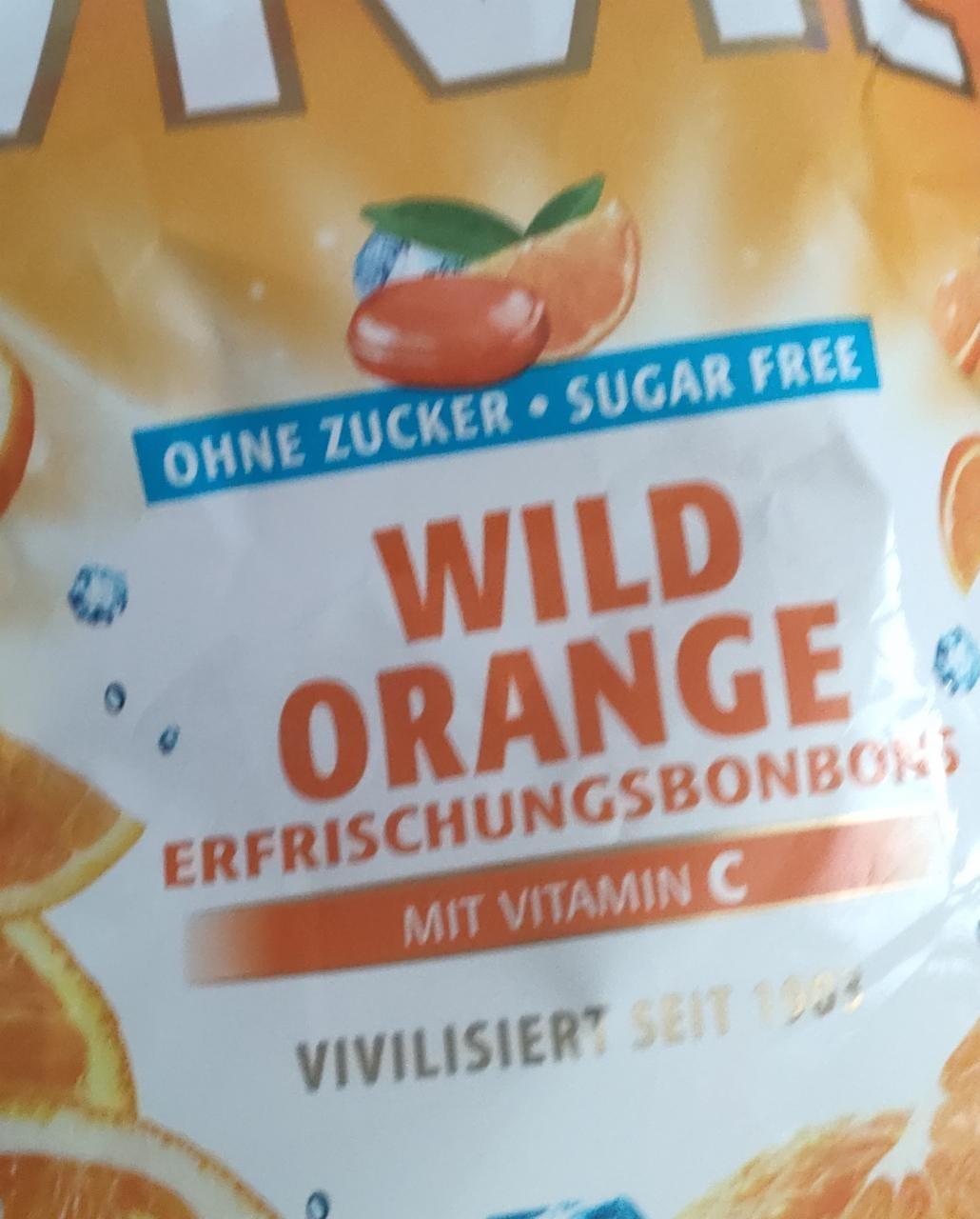 Zdjęcia - Cukierki wild orange mit vitamin C, sugar free Vivil