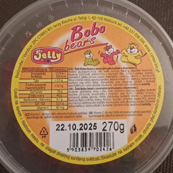 Zdjęcia - Bobo bears Jelly