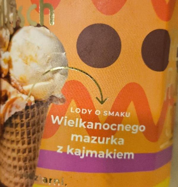 Zdjęcia - Lody o smaku wielkanocnego mazurka z kajmakiem Willisch