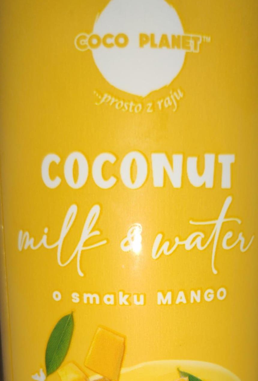 Zdjęcia - Coconut milk & water o smaku mango Coco Planet