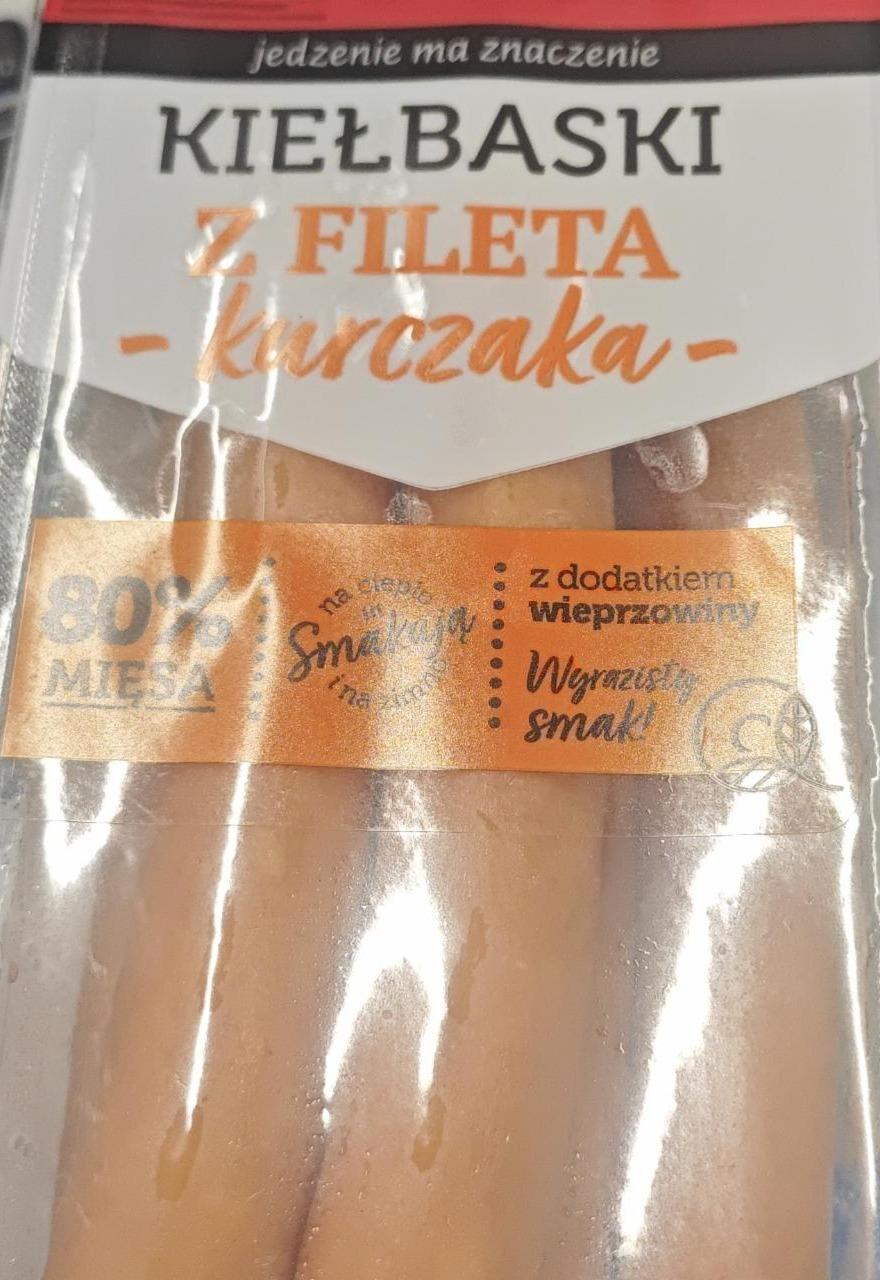 Zdjęcia - Kiełbaski z fileta z kurczaka Olewnik
