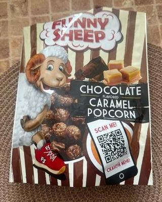 Zdjęcia - Caramel popcorn Funny sheep