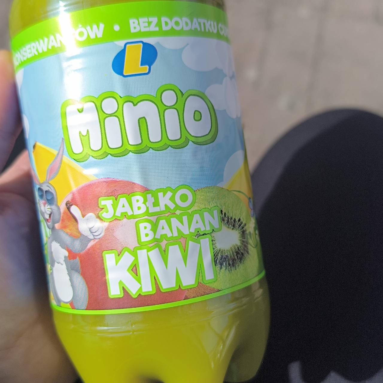 Zdjęcia - Sok jabłko, banan, kiwi minio Lewiatan
