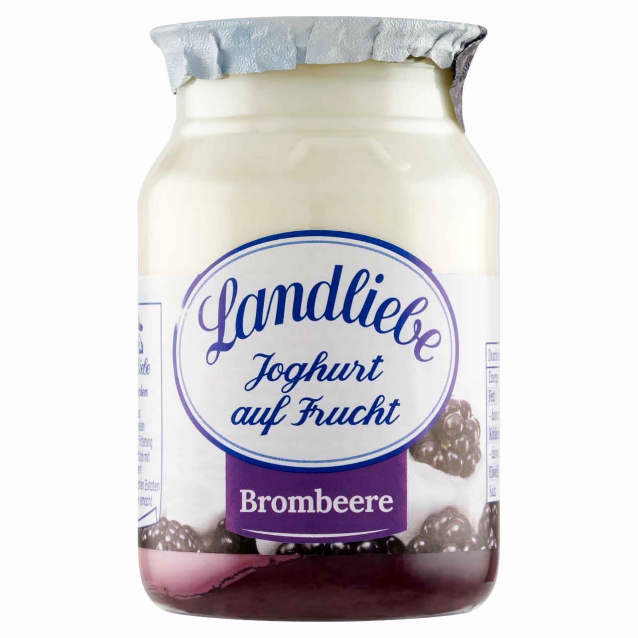 Zdjęcia - Landliebe Jogurt z wsadem jeżynowym 150 g 