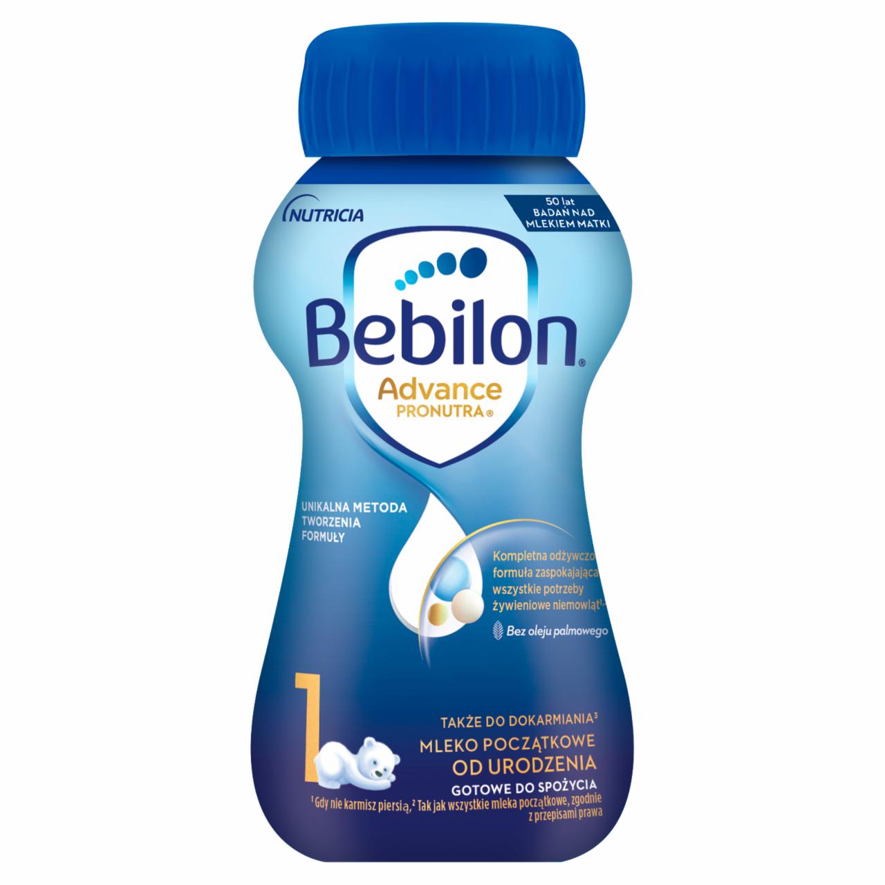 Zdjęcia - Bebilon 1 Advance Pronutra Mleko początkowe od urodzenia 200 ml