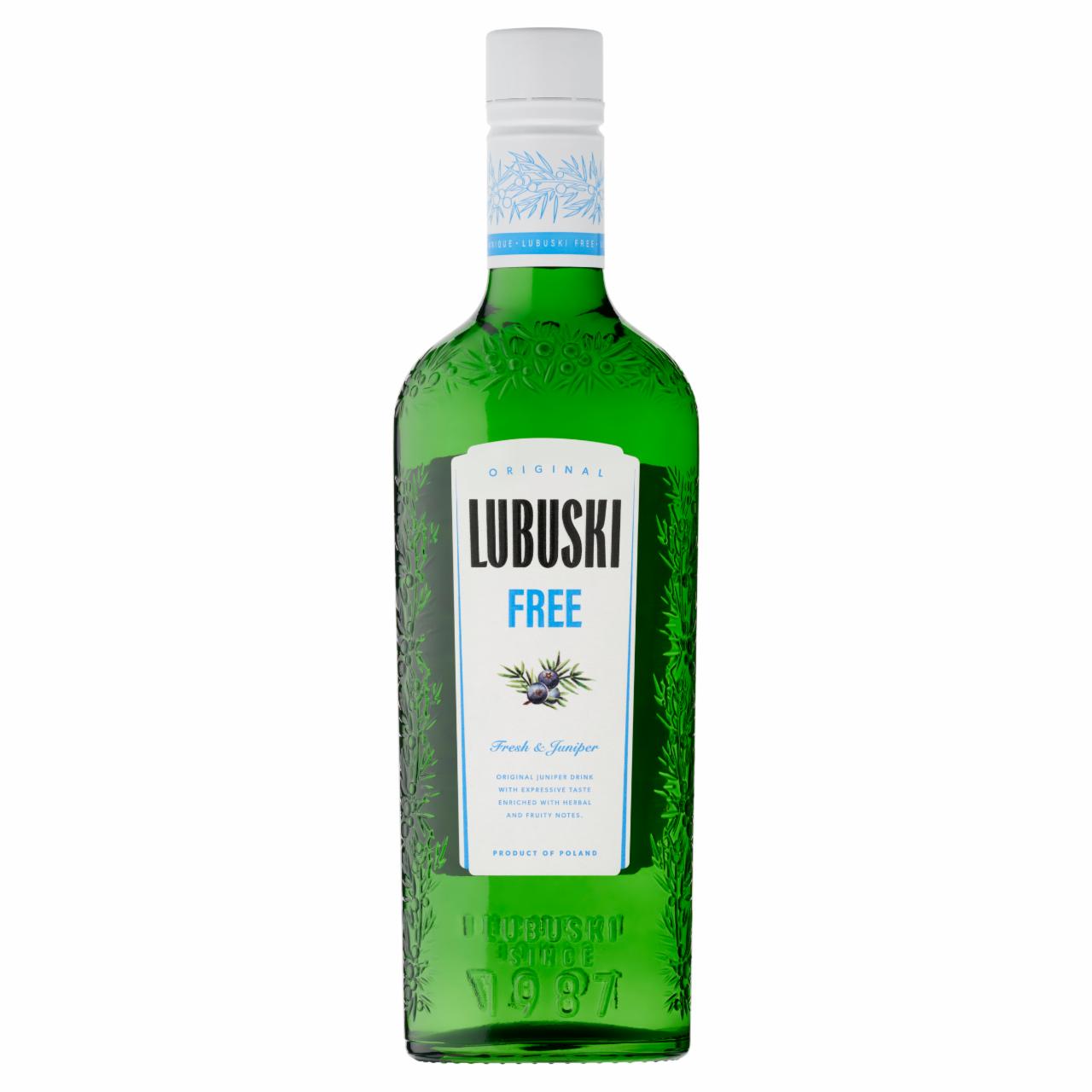 Zdjęcia - Lubuski Free Napój bezalkoholowy o smaku jałowca 500 ml