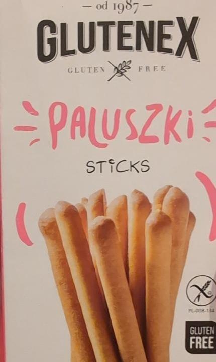 Zdjęcia - Paluszki sticks Glutenex