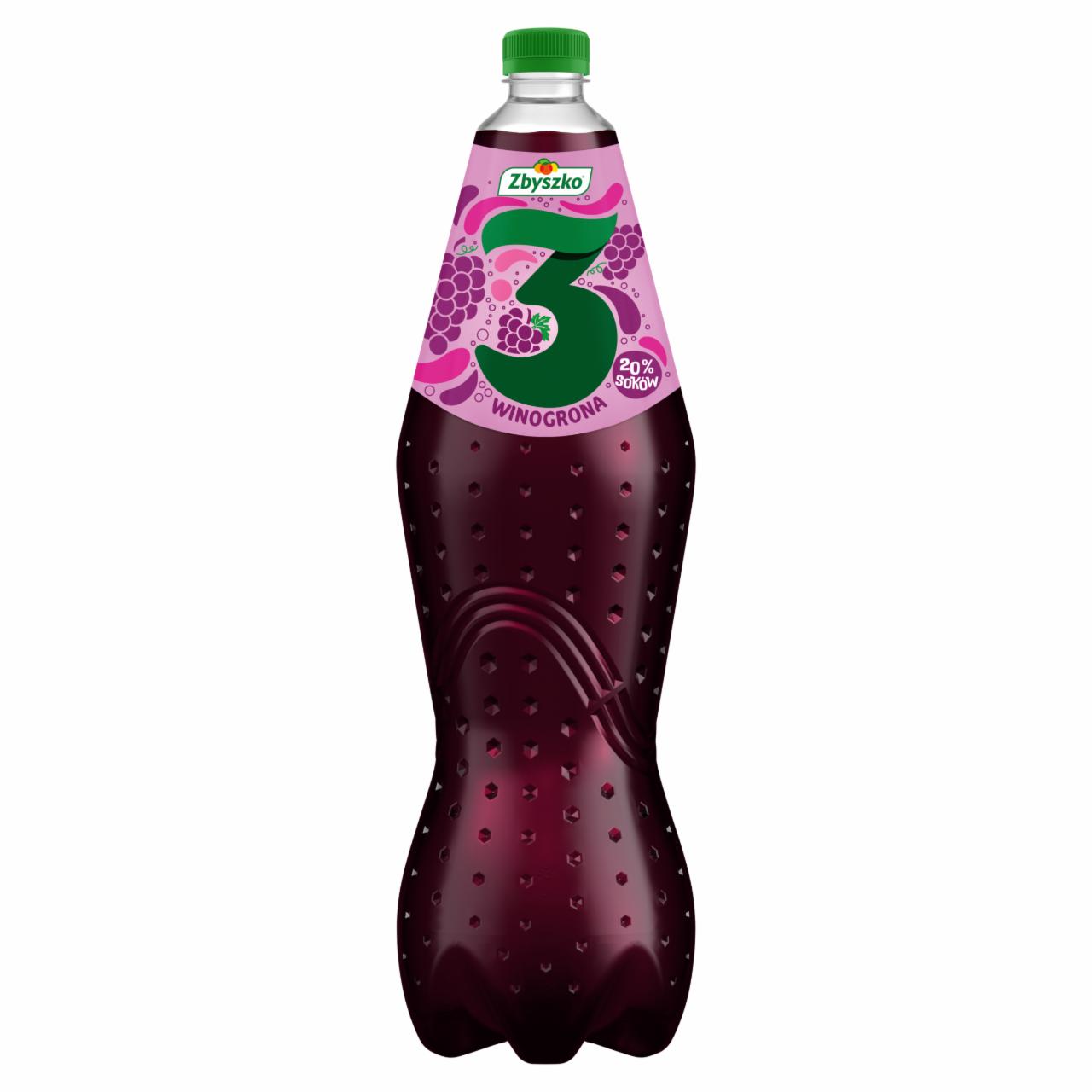 Zdjęcia - Zbyszko 3 Napój gazowany winogrona 1,75 l