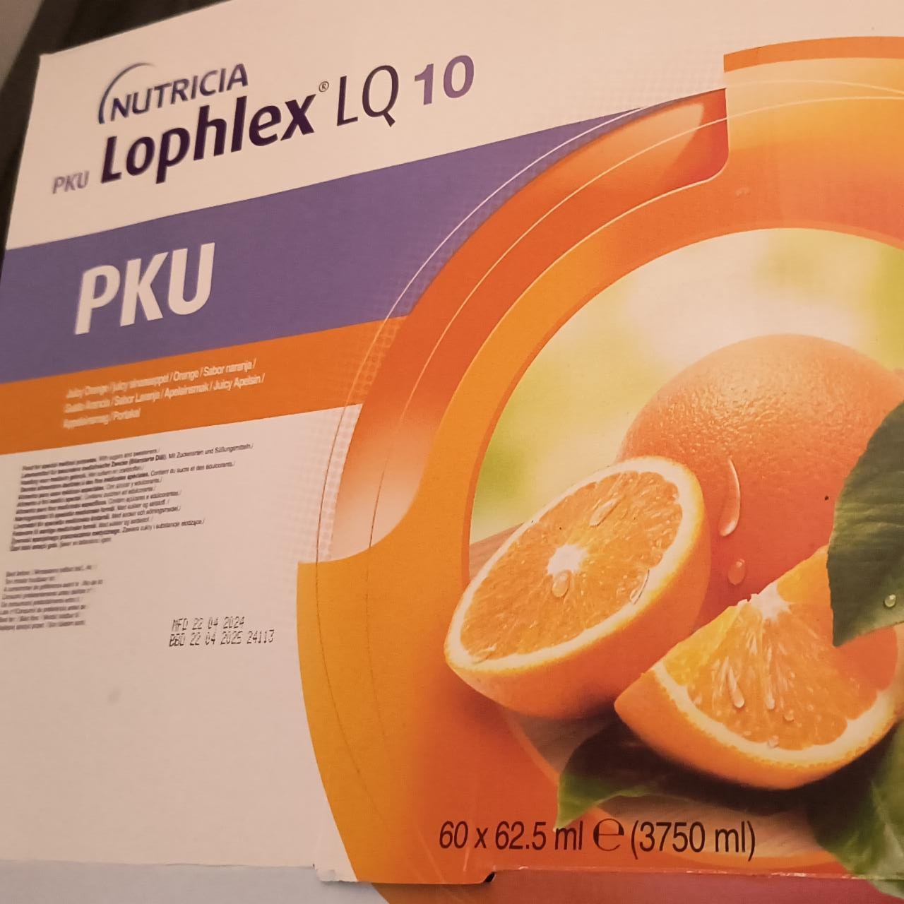 Zdjęcia - Lophlex lq 10 orange Nutricia