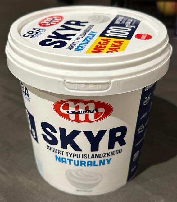 Zdjęcia - Skyr jogurt typu islandzkiego naturalny Mlekovita