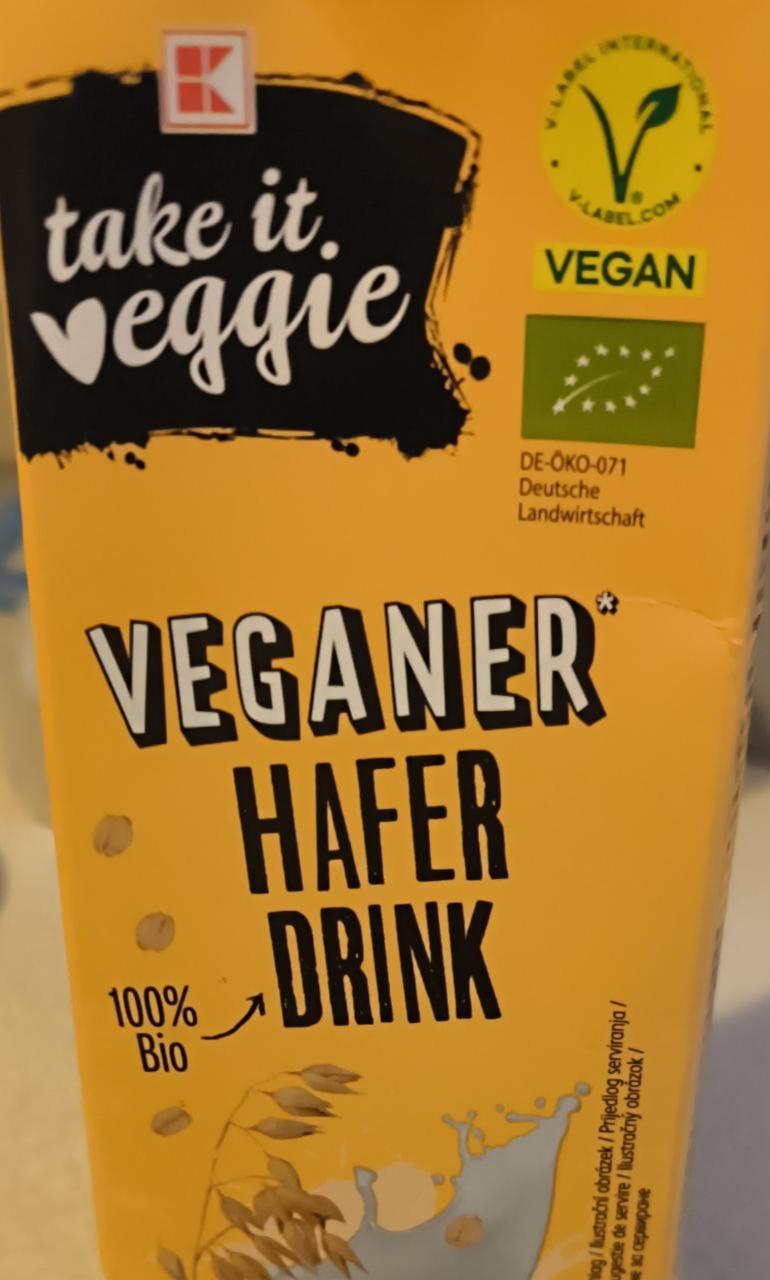 Zdjęcia - Veganer hafer dirnk take it veggie K-Classic