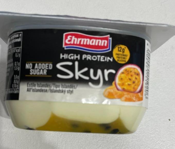 Zdjęcia - High protein skyr maracuya Ehrmann
