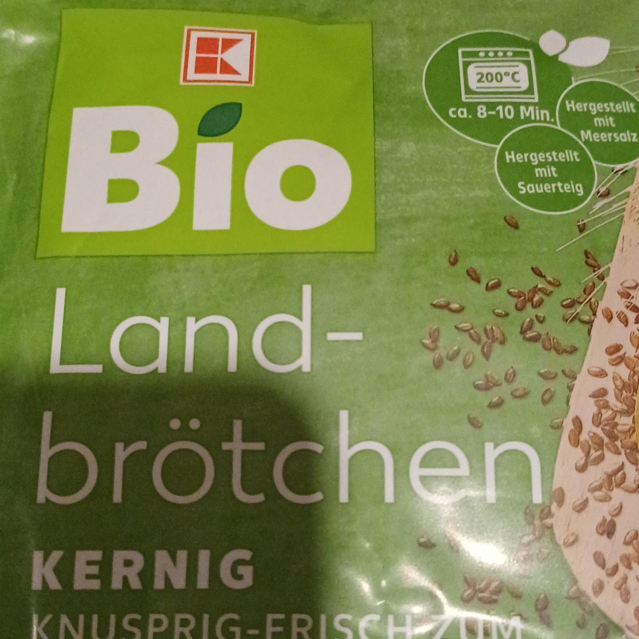 Zdjęcia - Landbrötchen kernig K-Bio