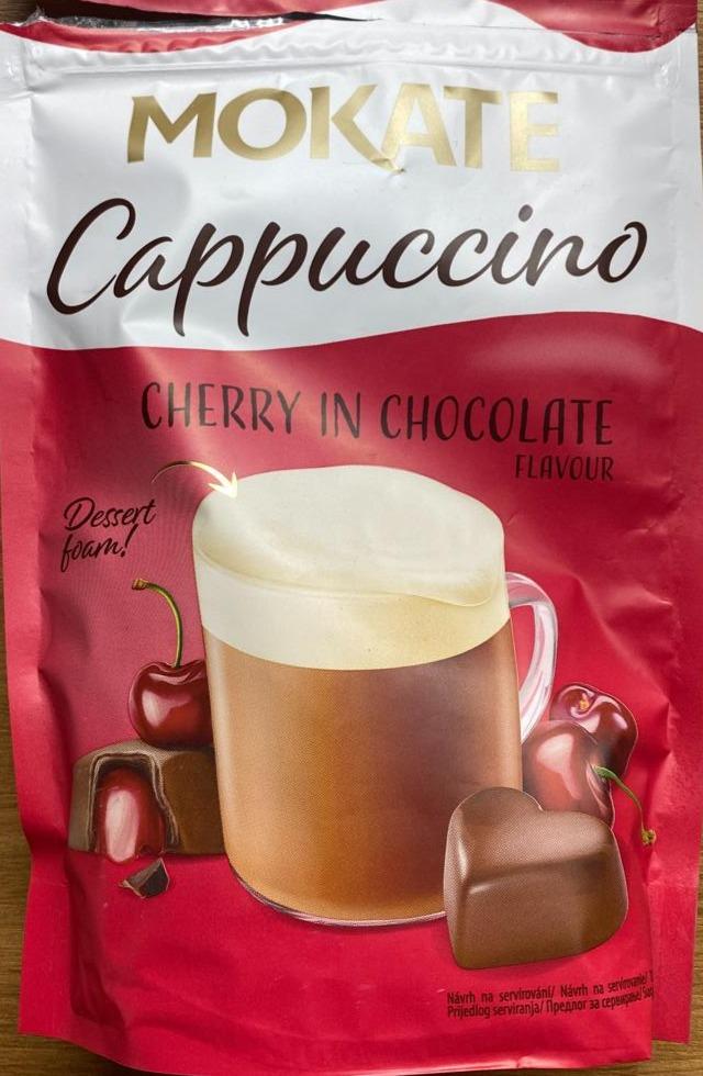 Zdjęcia - Cappuccino smak wiśni w czekoladzie Mokate