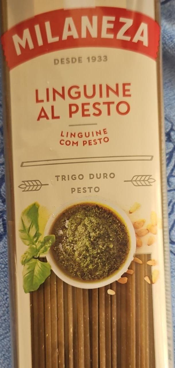 Zdjęcia - Makaron Linguine al pesto Milaneza